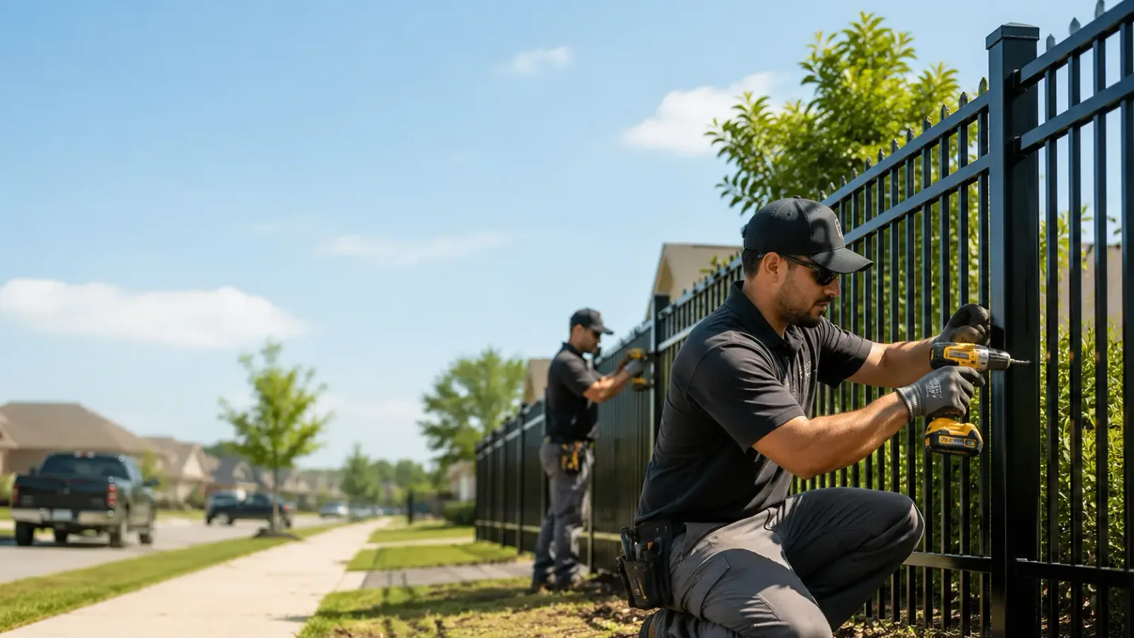 Metal Fence Installation in Naples, ID